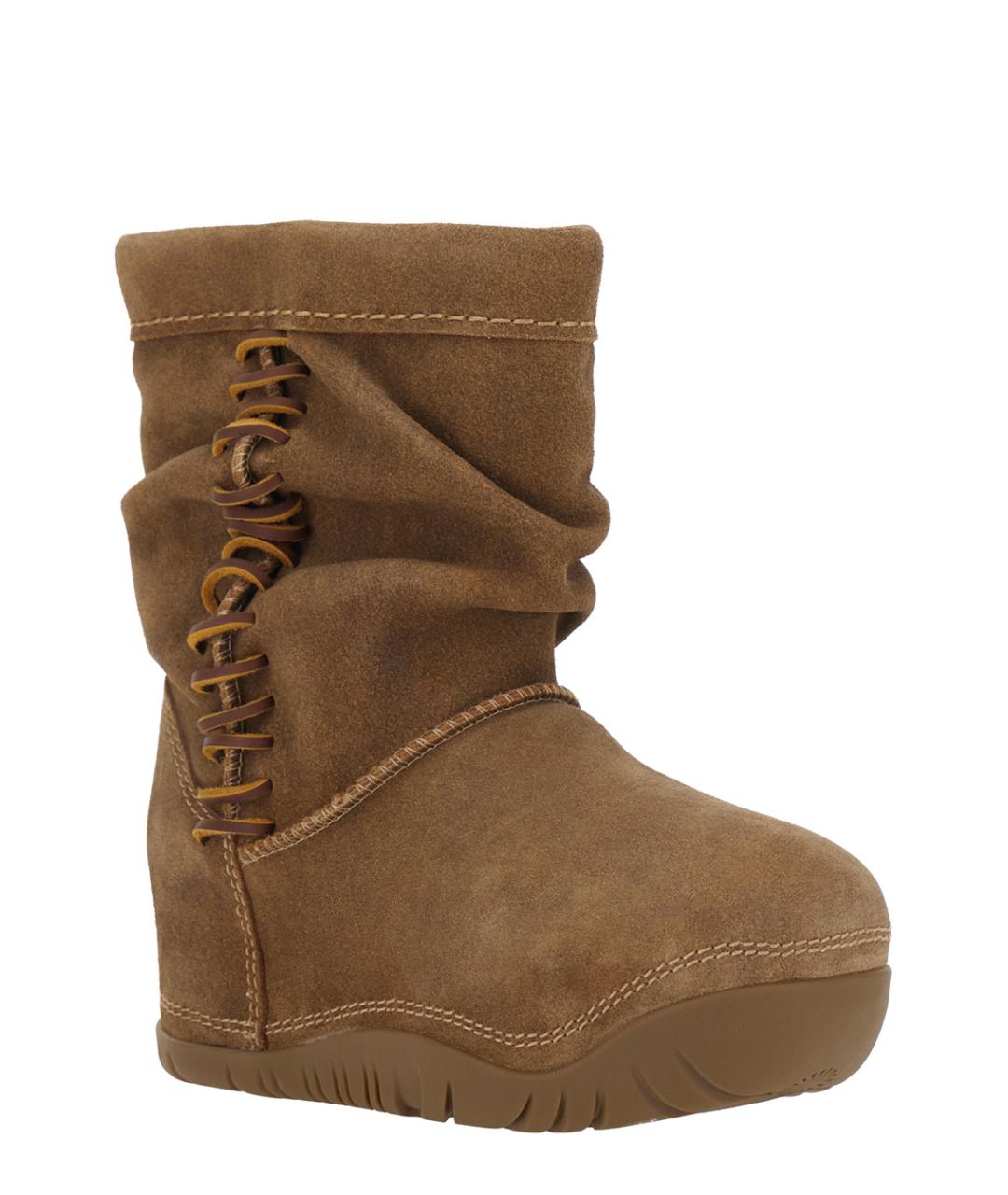 UGG Коричневые замшевые ботинки, фото 2