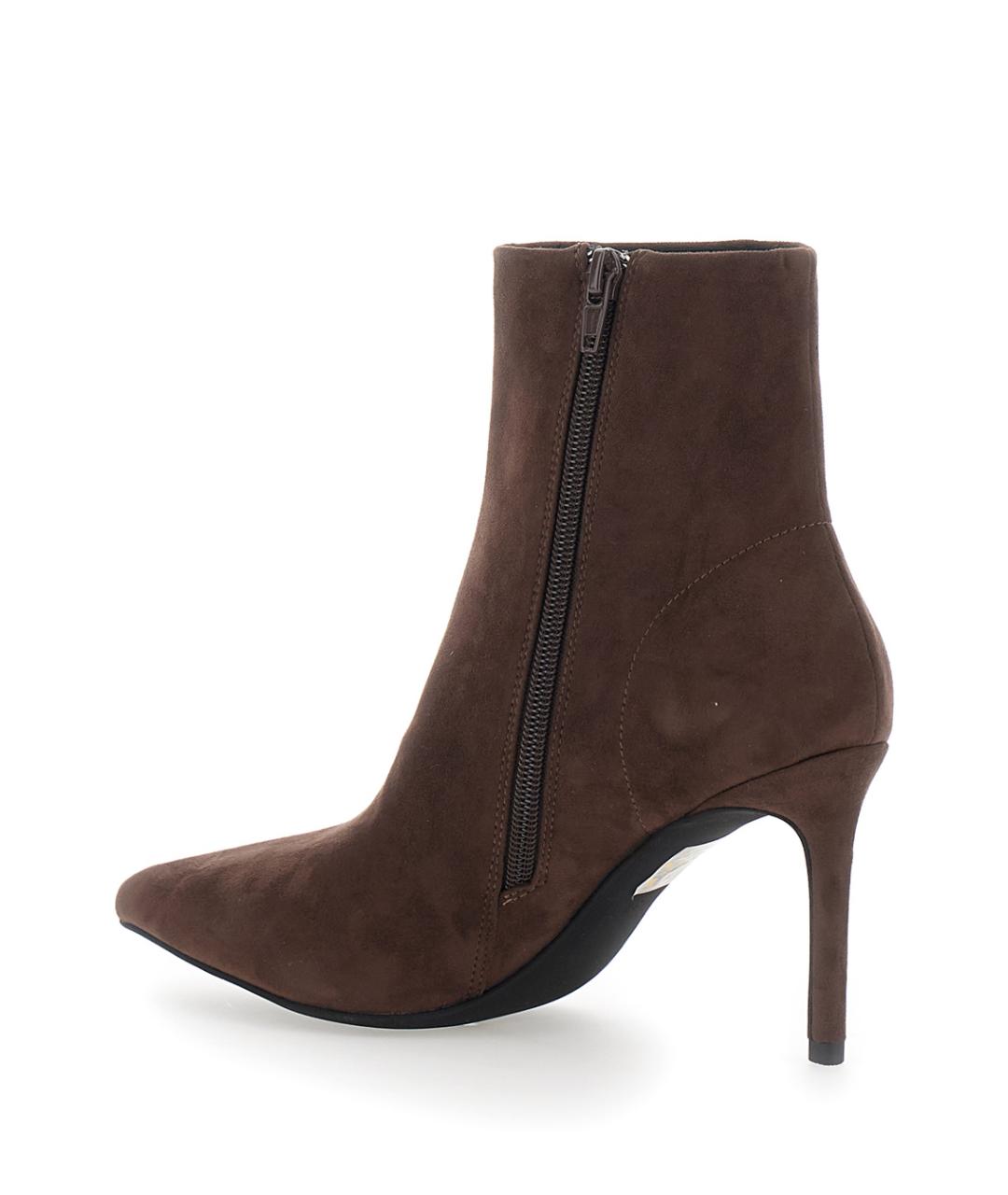 JEFFREY CAMPBELL Коричневые замшевые ботильоны, фото 3
