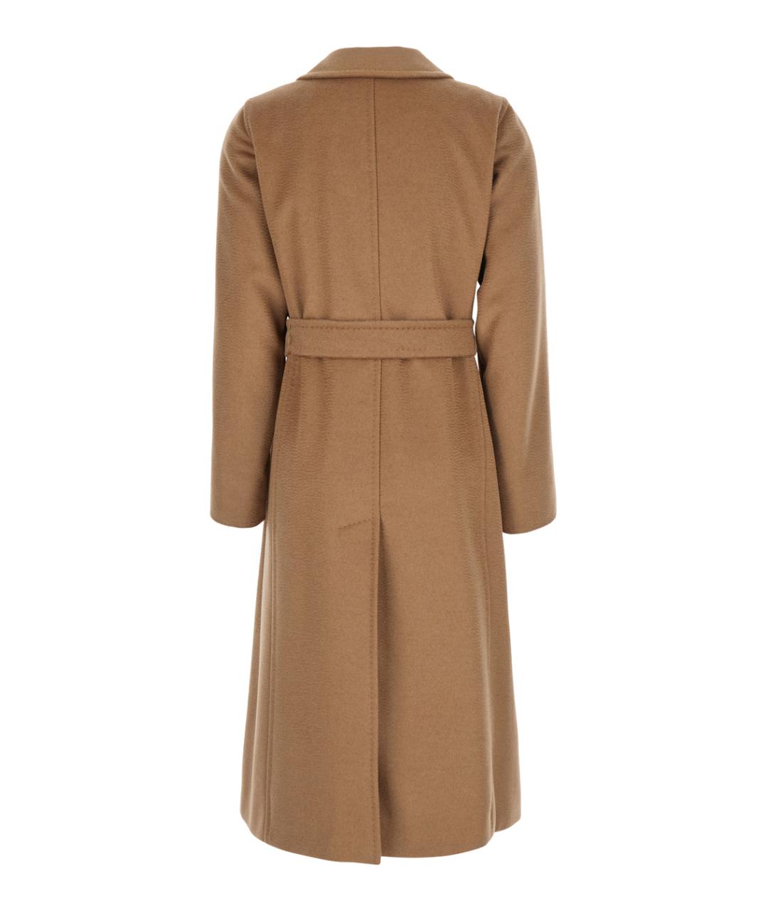 MAX MARA Бежевое шерстяное пальто, фото 2
