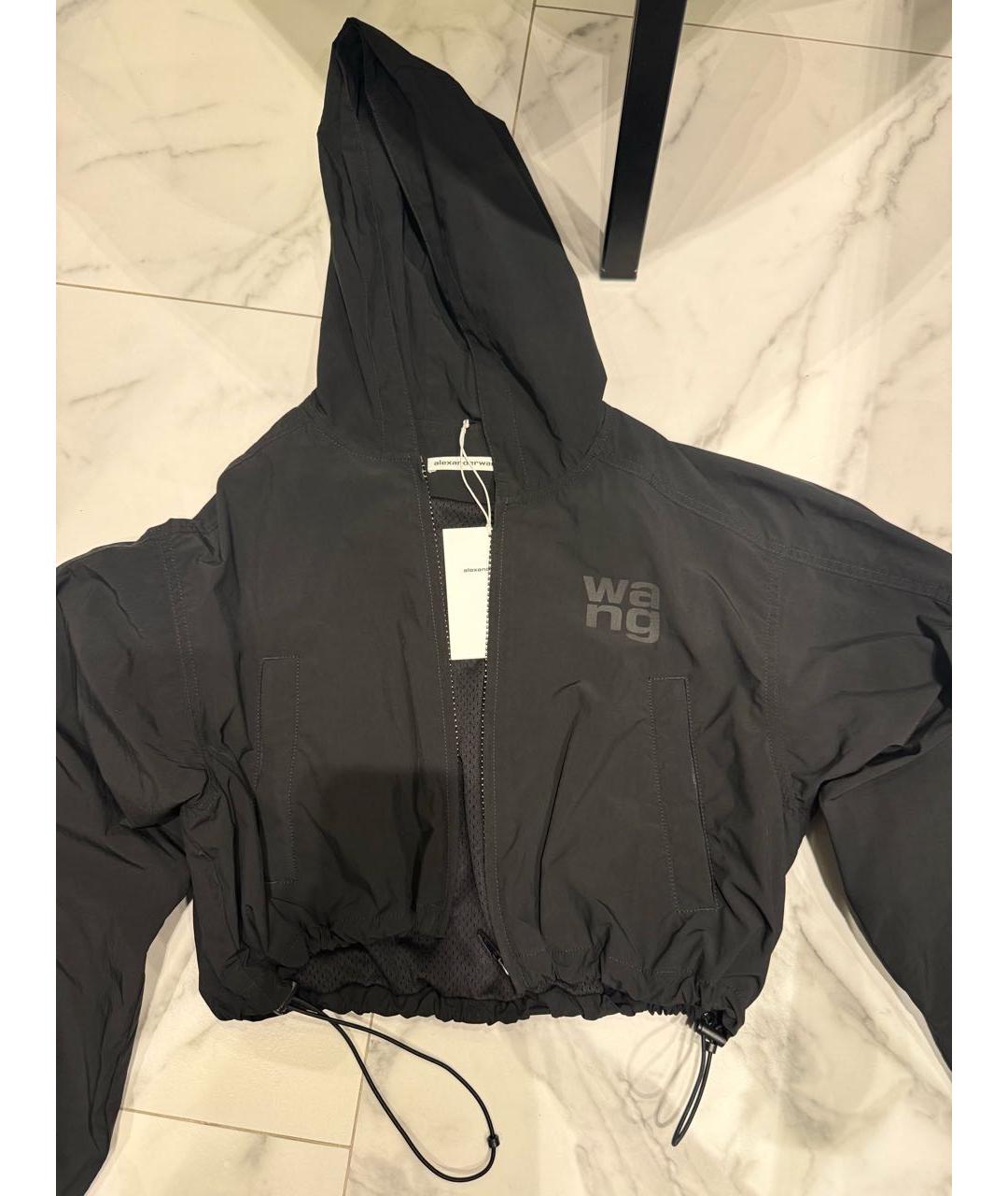 ALEXANDER WANG Черная синтетическая куртка, фото 4
