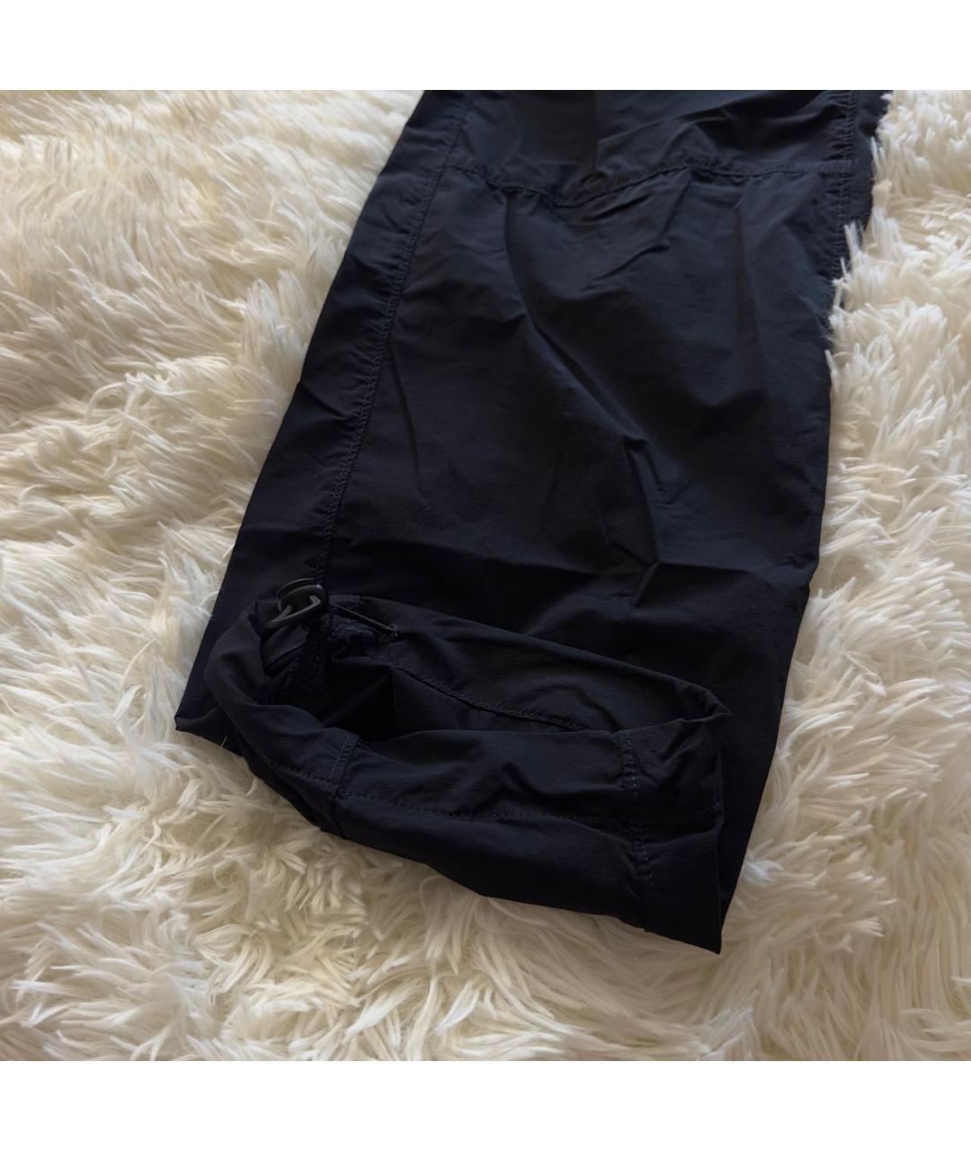 CP COMPANY Темно-синие нейлоновые классические брюки, фото 5