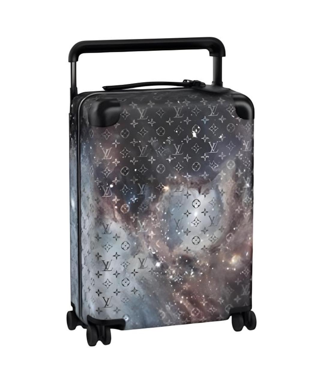 LOUIS VUITTON Черный чемодан из канвы, фото 1