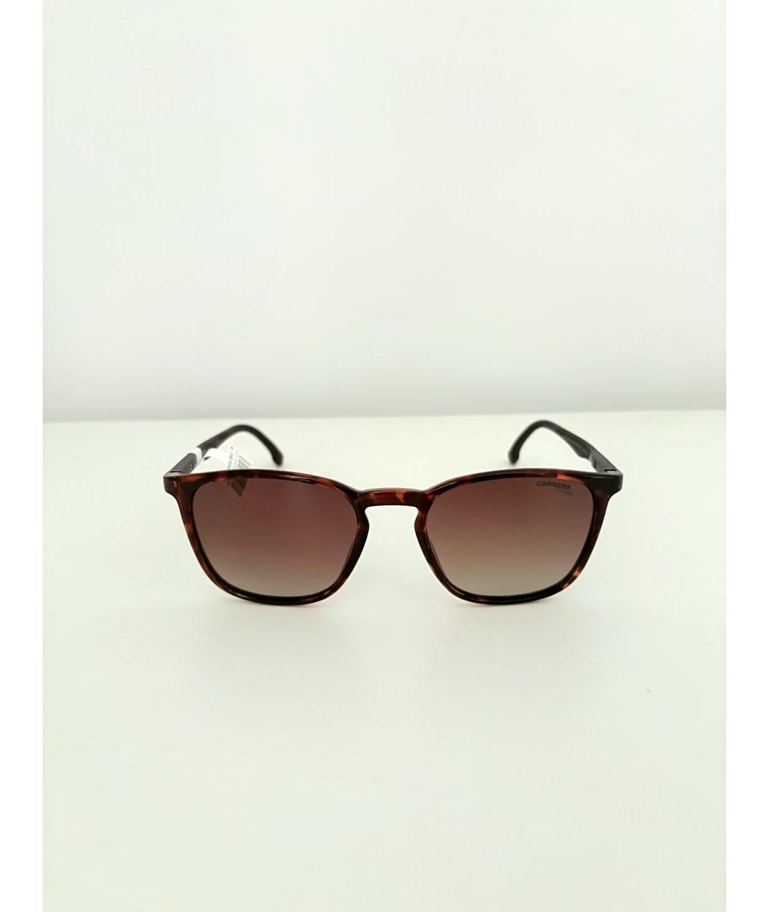 Carrera Коричневые пластиковые солнцезащитные очки, фото 4