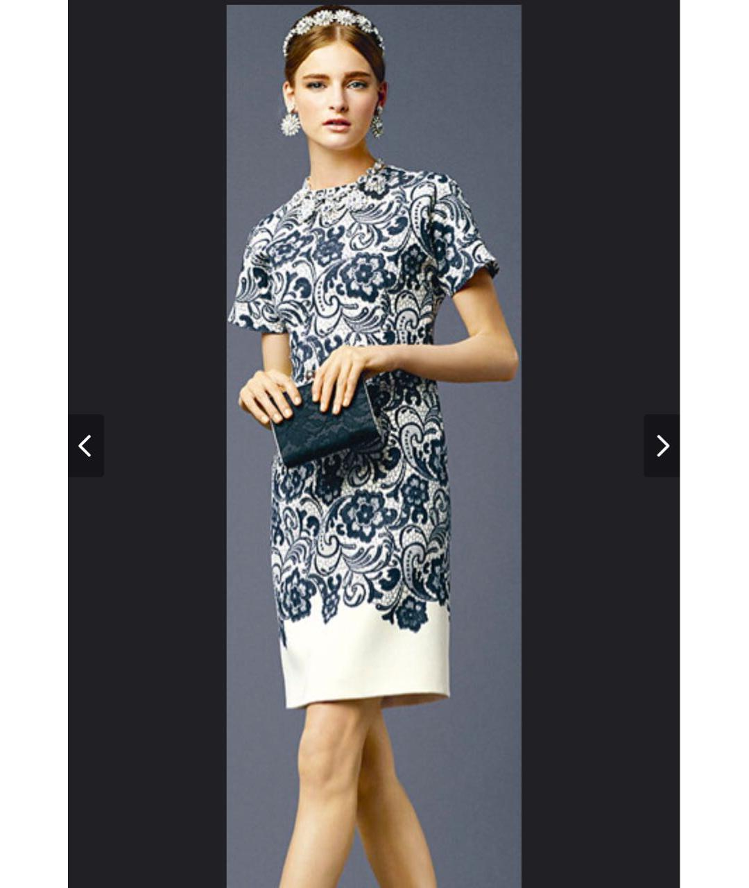 DOLCE&GABBANA Шерстяное коктейльное платье, фото 6