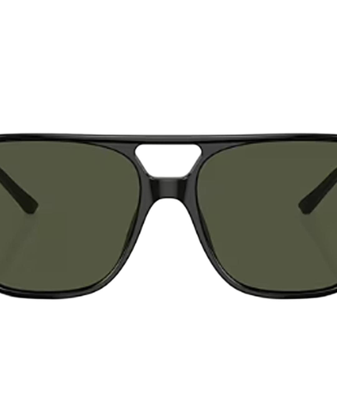 RAY BAN Черные пластиковые солнцезащитные очки, фото 3