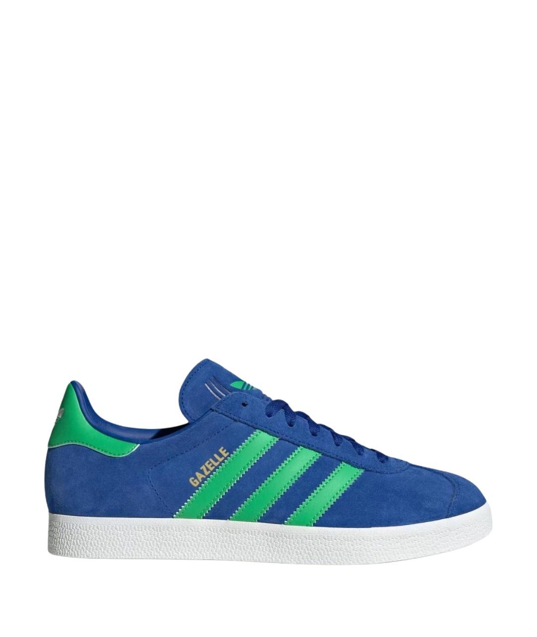 ADIDAS Синие низкие кроссовки / кеды, фото 1