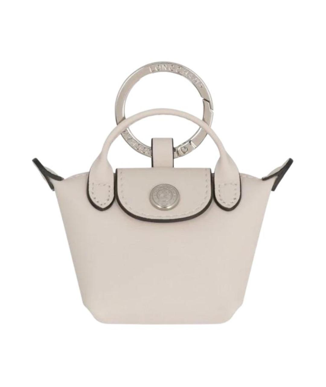 LONGCHAMP Бежевый брелок, фото 1