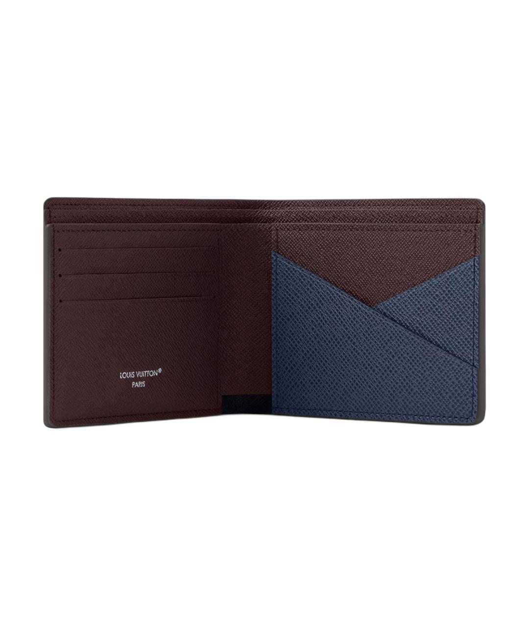 LOUIS VUITTON Синий кошелек, фото 4