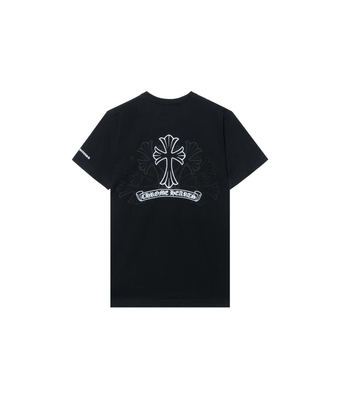 CHROME HEARTS Черная футболка, фото 2