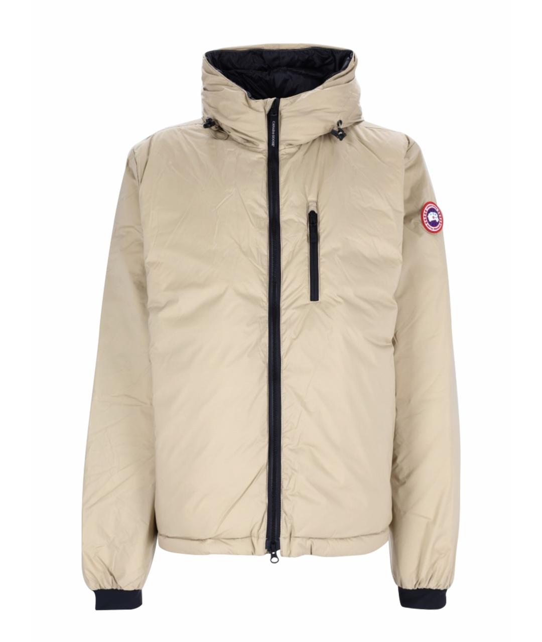 CANADA GOOSE Бежевая полиамидовая куртка, фото 1