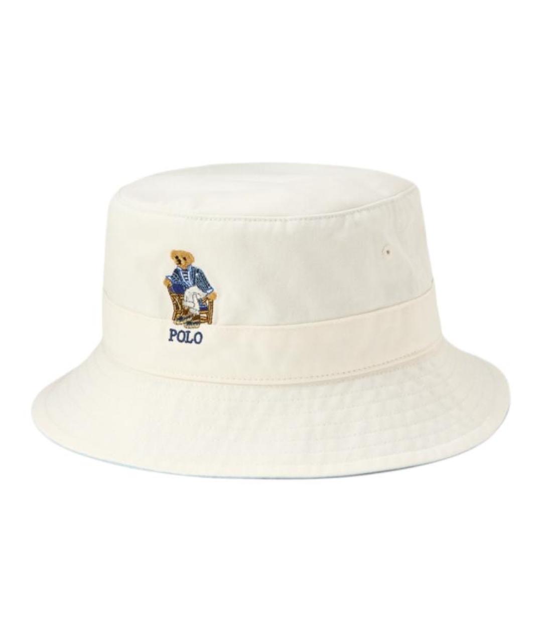 POLO RALPH LAUREN Белая шляпа, фото 1