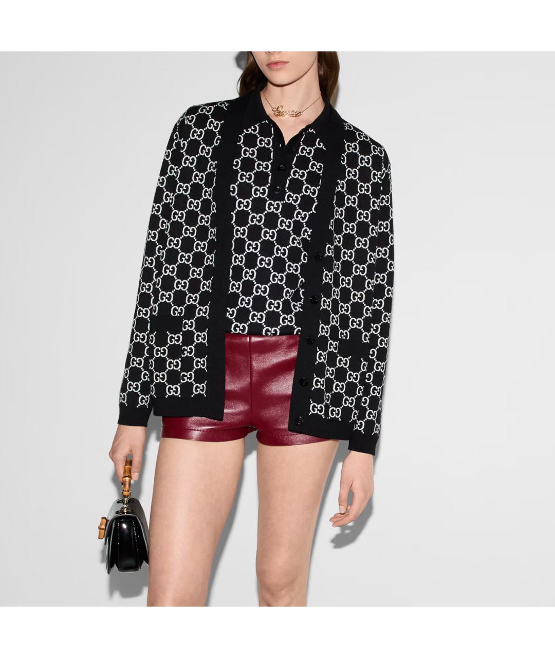 GUCCI Черная рубашка, фото 2