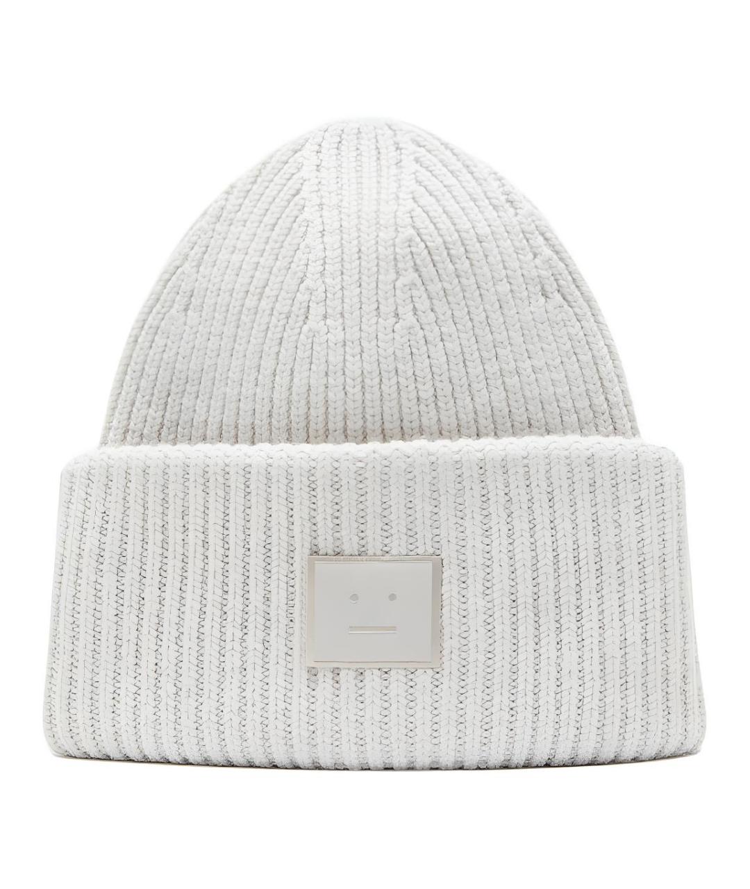 ACNE STUDIOS Серая шерстяная шапка, фото 1