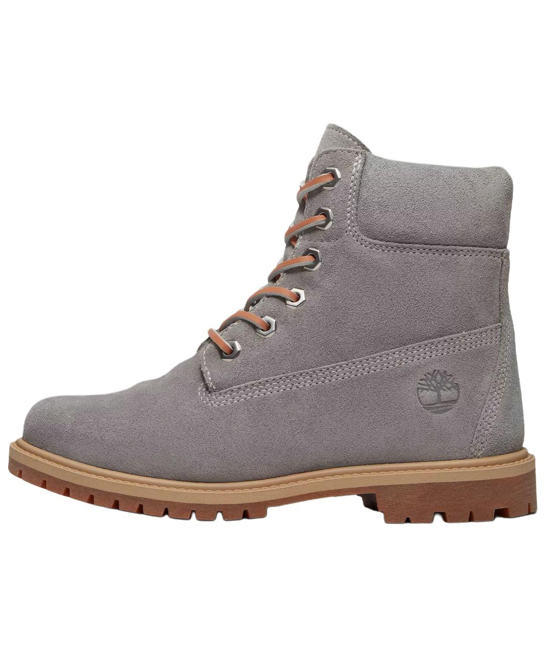 TIMBERLAND Серые кожаные ботинки, фото 2