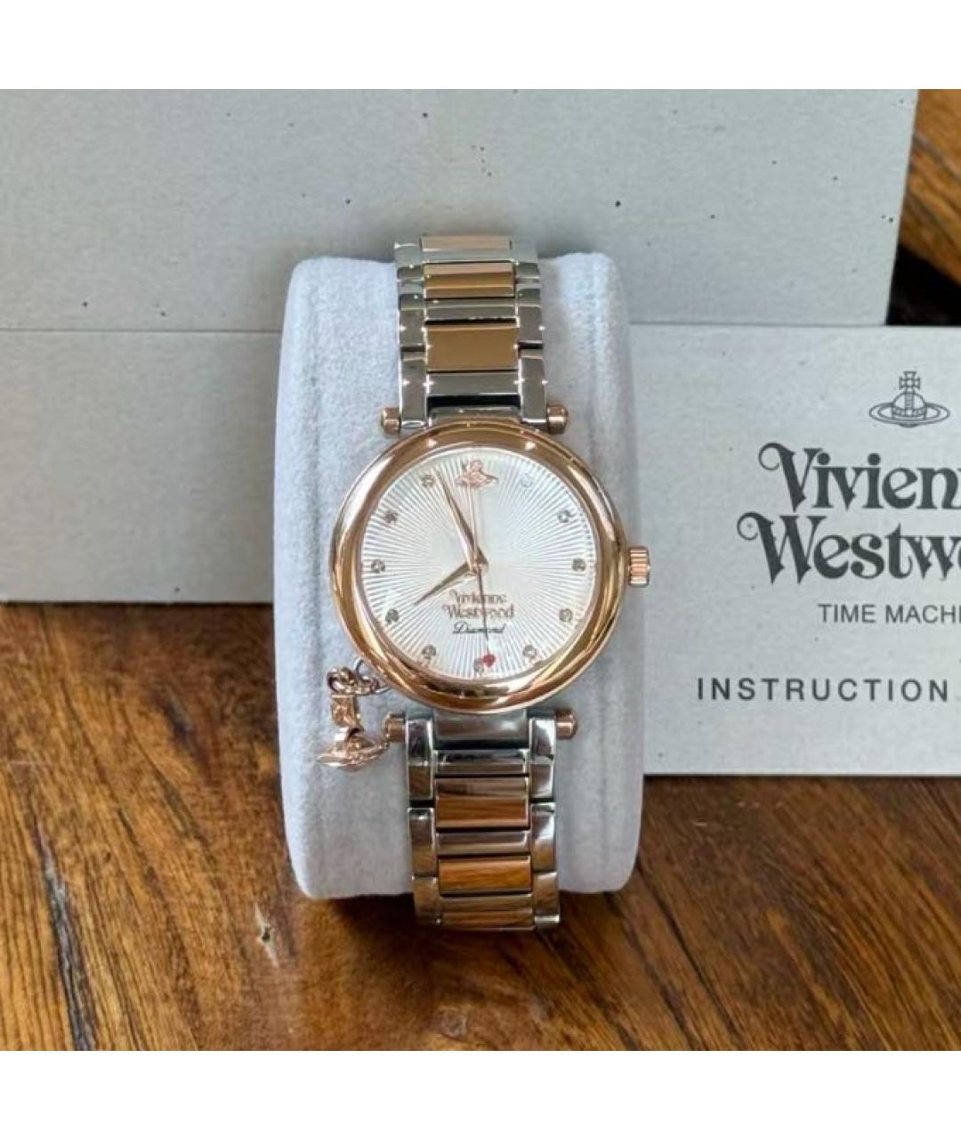 VIVIENNE WESTWOOD Золотые часы, фото 4