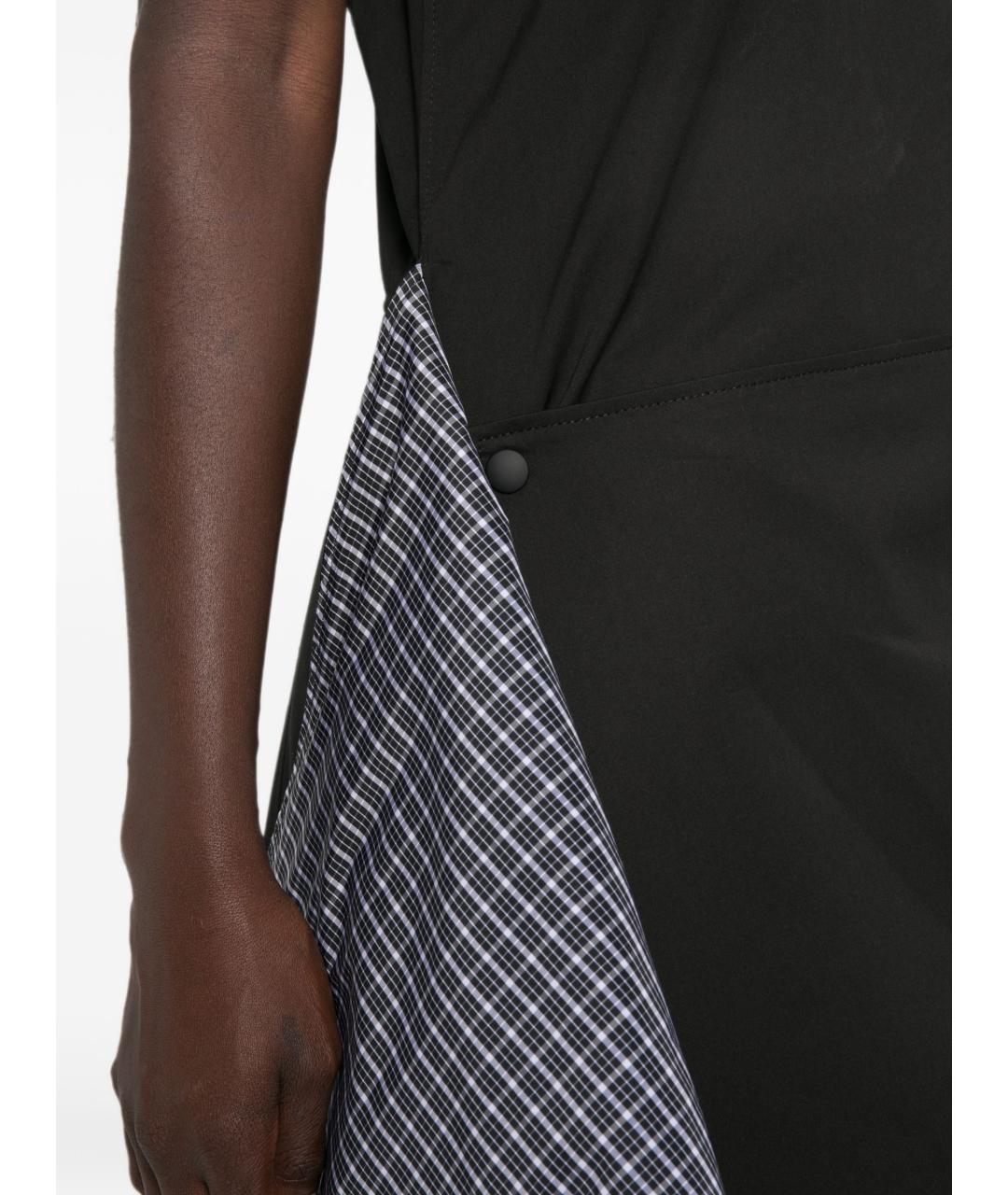 LOEWE Черное хлопковое повседневное платье, фото 2