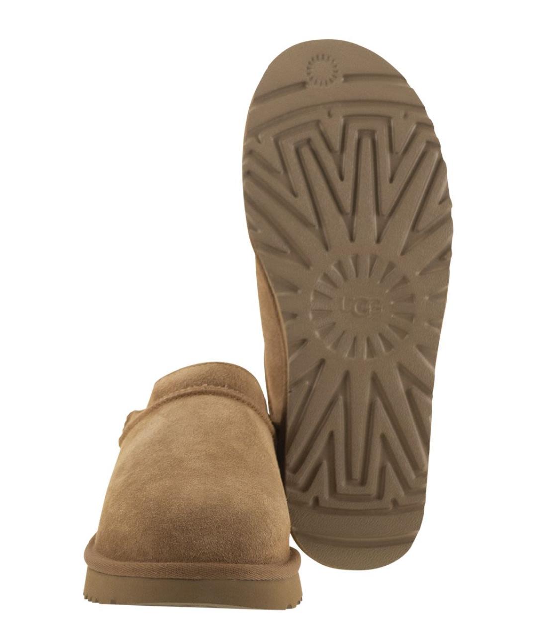 UGG Коричневые замшевые ботинки, фото 5