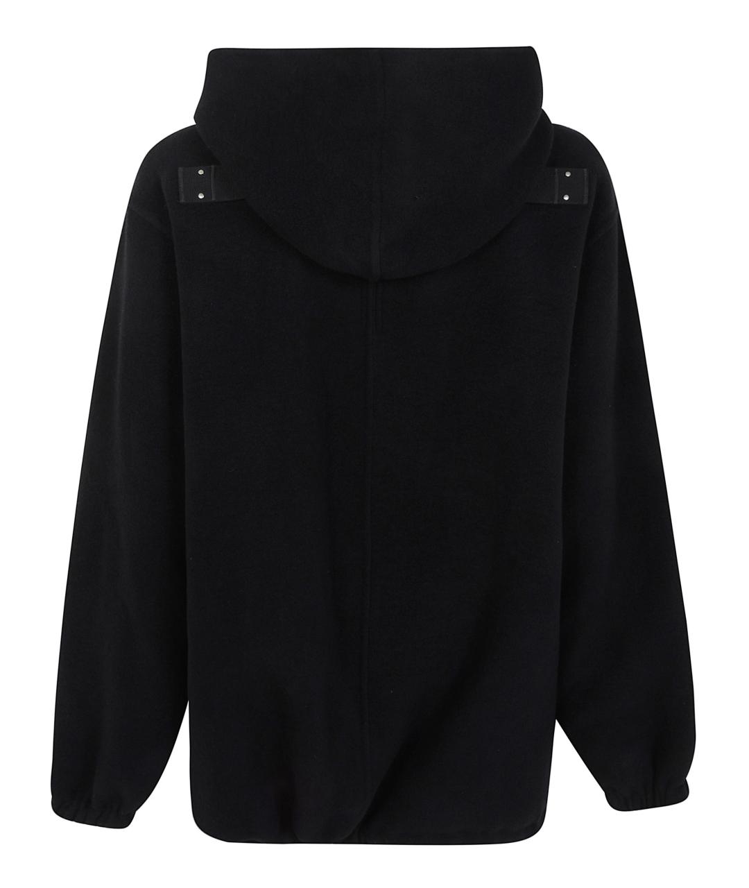 RICK OWENS Черное кашемировое пальто, фото 2