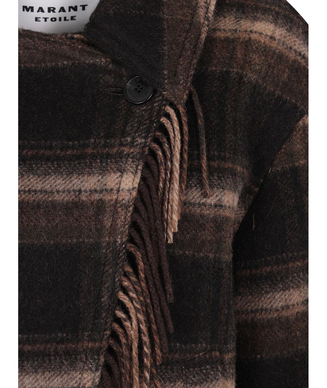 ISABEL MARANT Мульти шерстяное пальто, фото 3