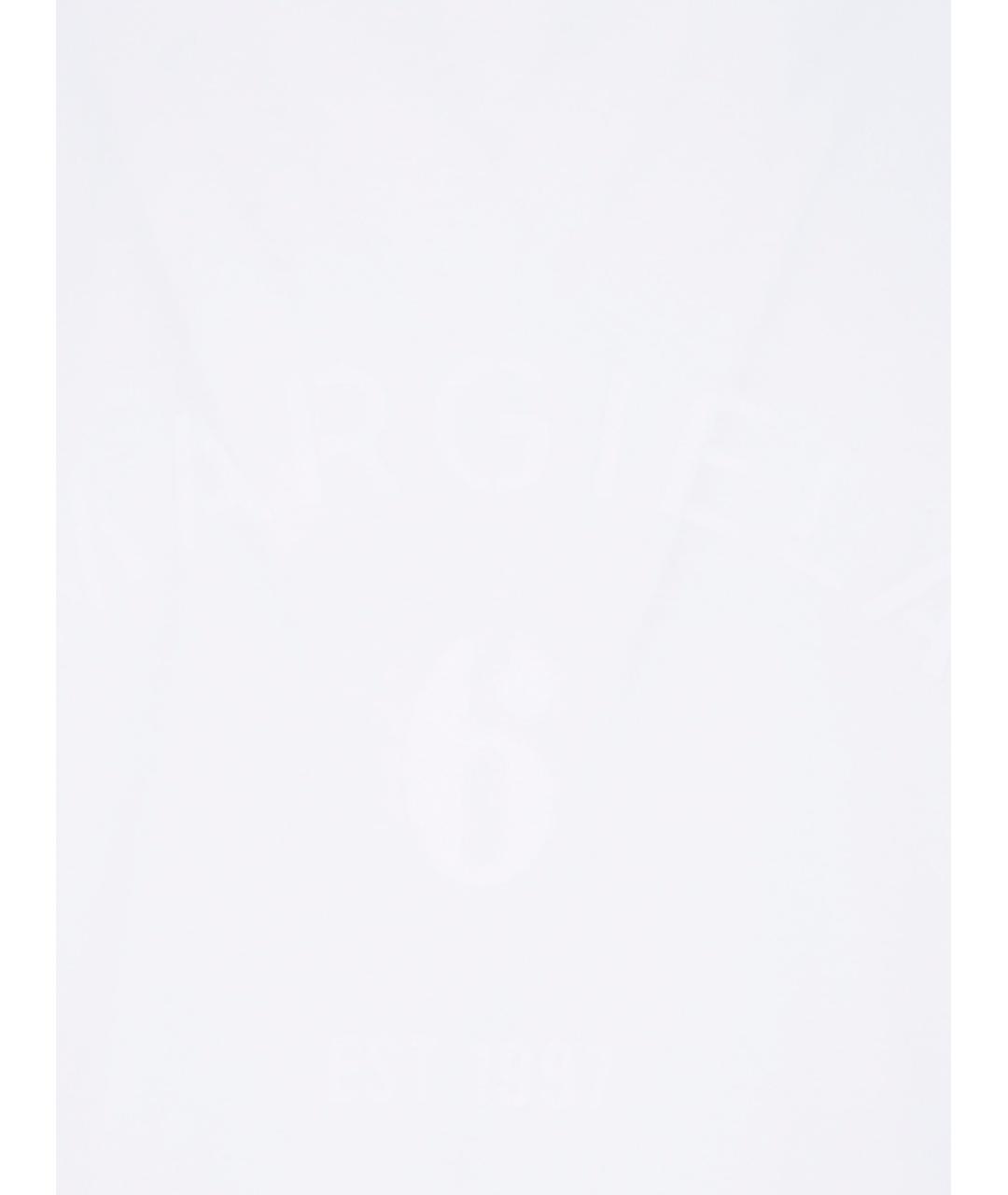 MM6 MAISON MARGIELA Белая хлопковая футболка, фото 3