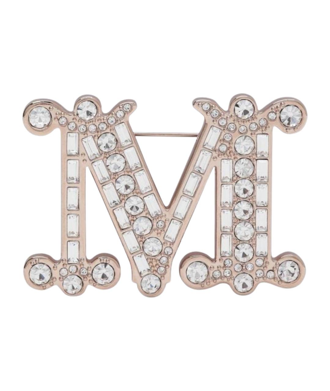 MAX MARA Серебряная металлическая булавка / брошь, фото 1
