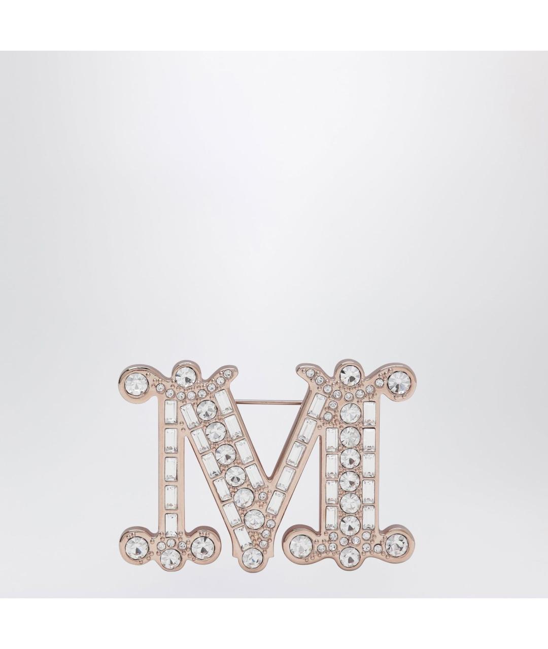 MAX MARA Серебряная металлическая булавка / брошь, фото 3