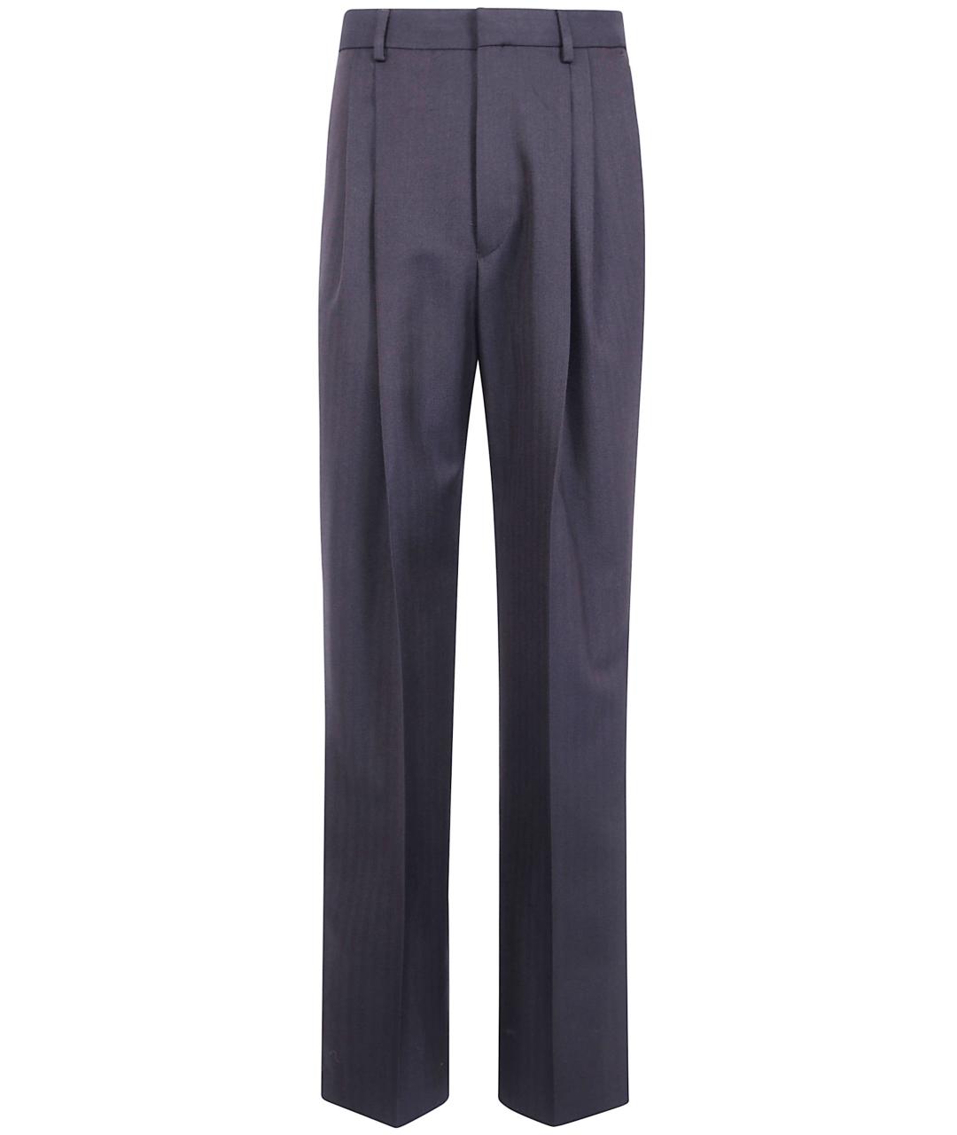 DRIES VAN NOTEN Шерстяные повседневные брюки, фото 1