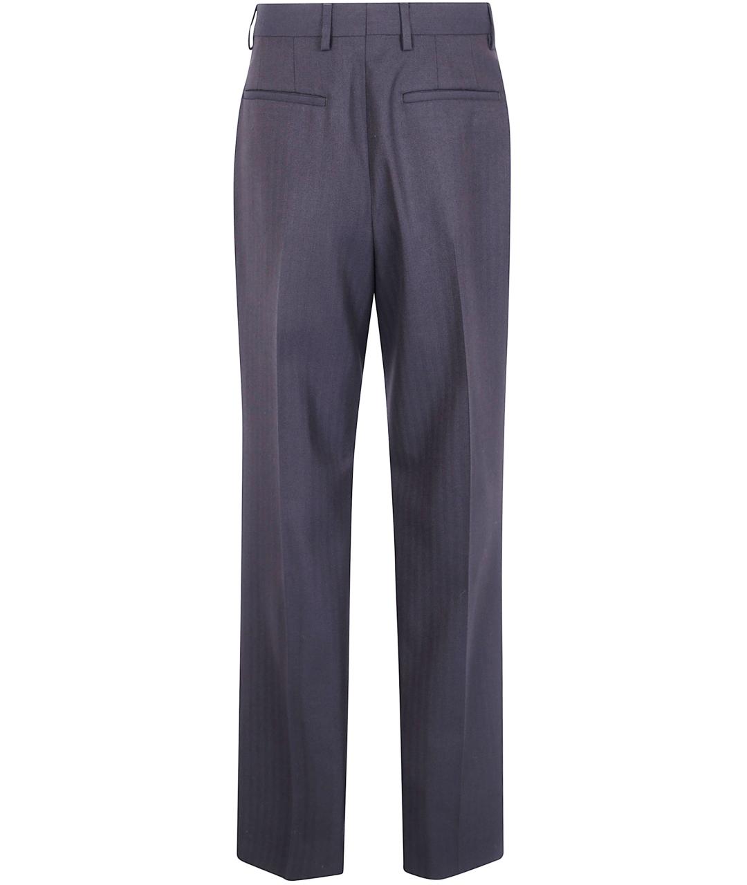 DRIES VAN NOTEN Шерстяные повседневные брюки, фото 2