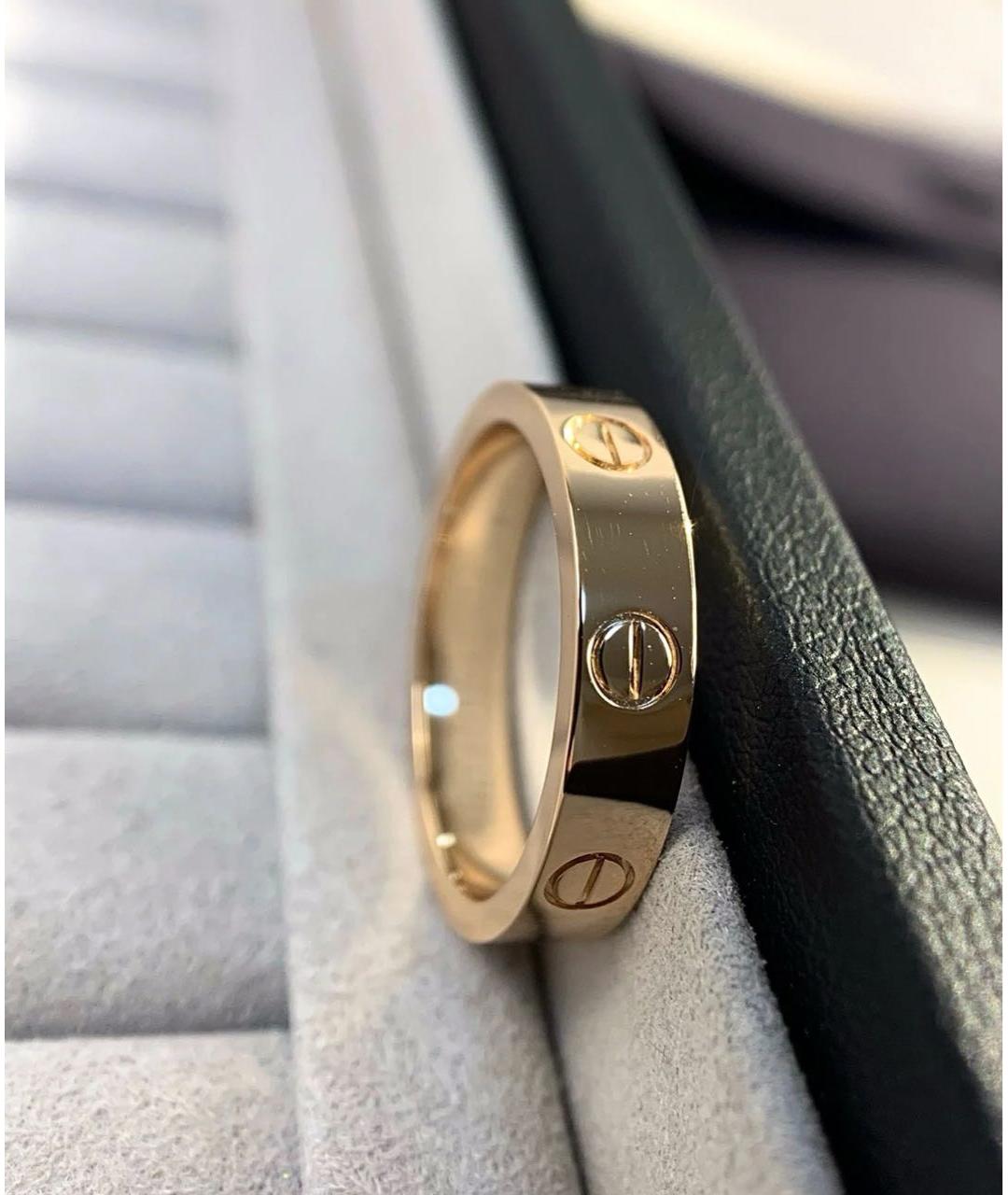 CARTIER Золотое кольцо из розового золота, фото 3