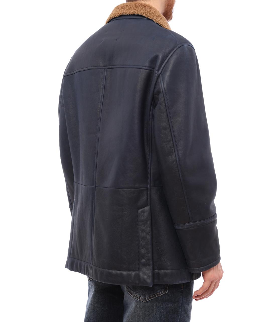 BRUNELLO CUCINELLI Темно-синяя куртка, фото 6