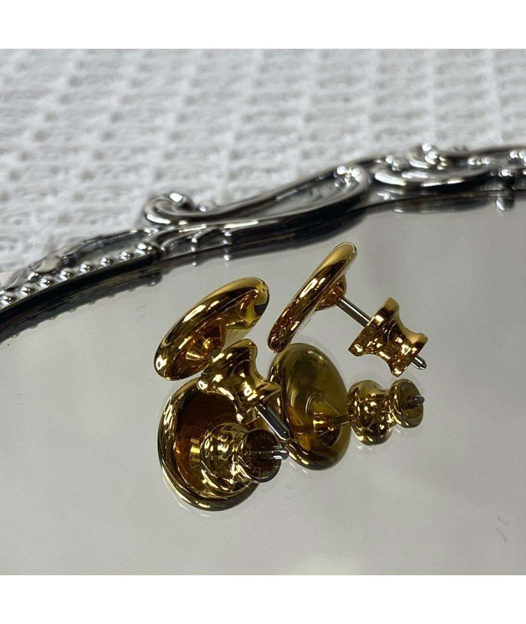HERMES Золотые серьги, фото 2