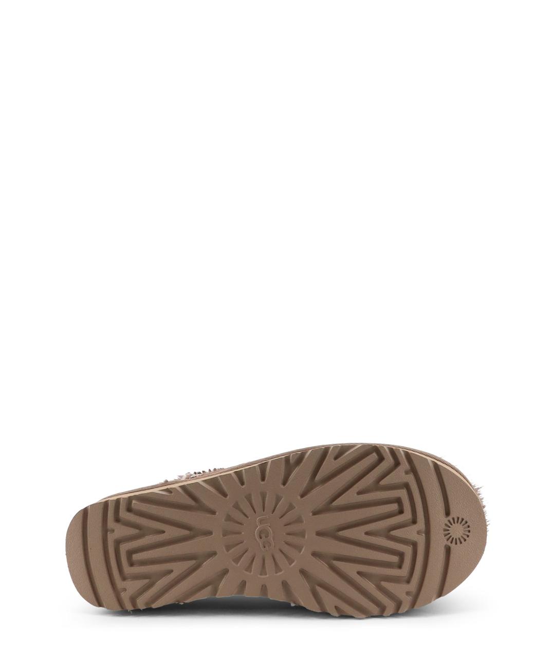 UGG Коричневые кожаные ботинки, фото 4