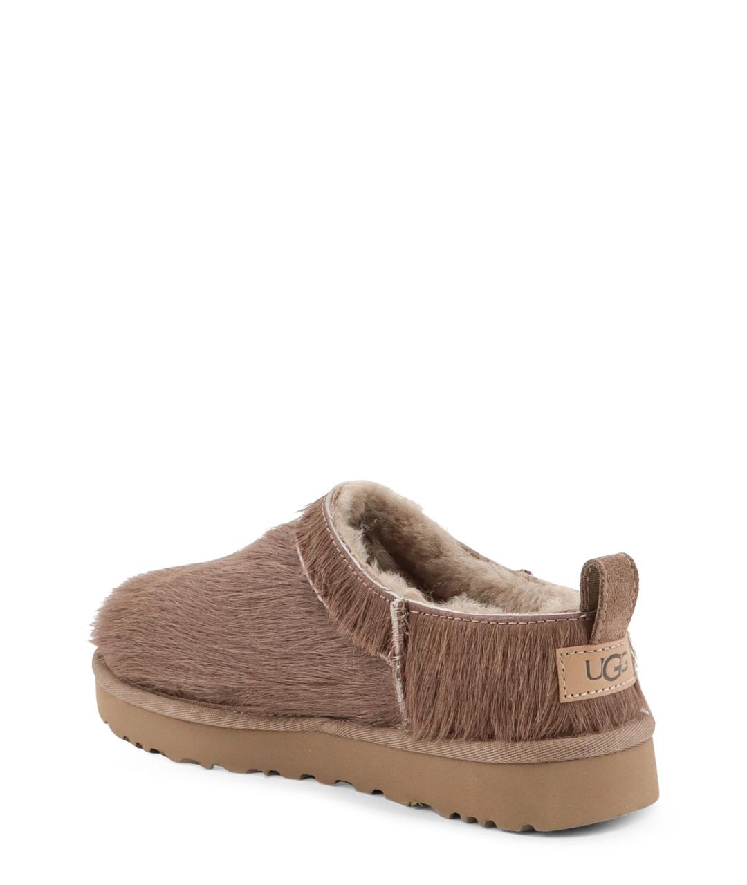 UGG Коричневые кожаные ботинки, фото 3