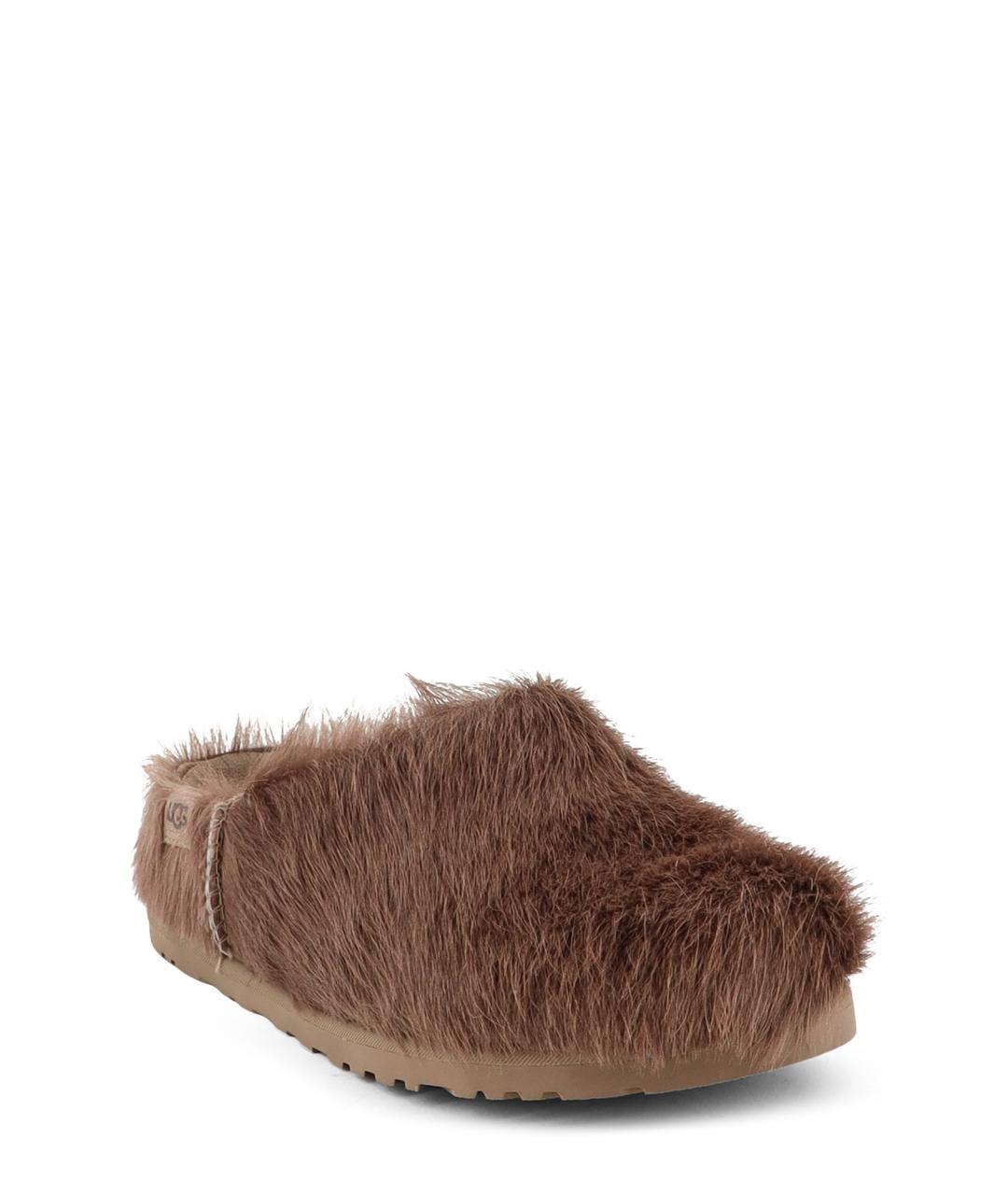 UGG Коричневые кожаные сабо, фото 2