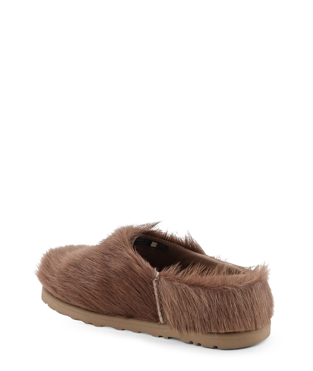 UGG Коричневые кожаные сабо, фото 3