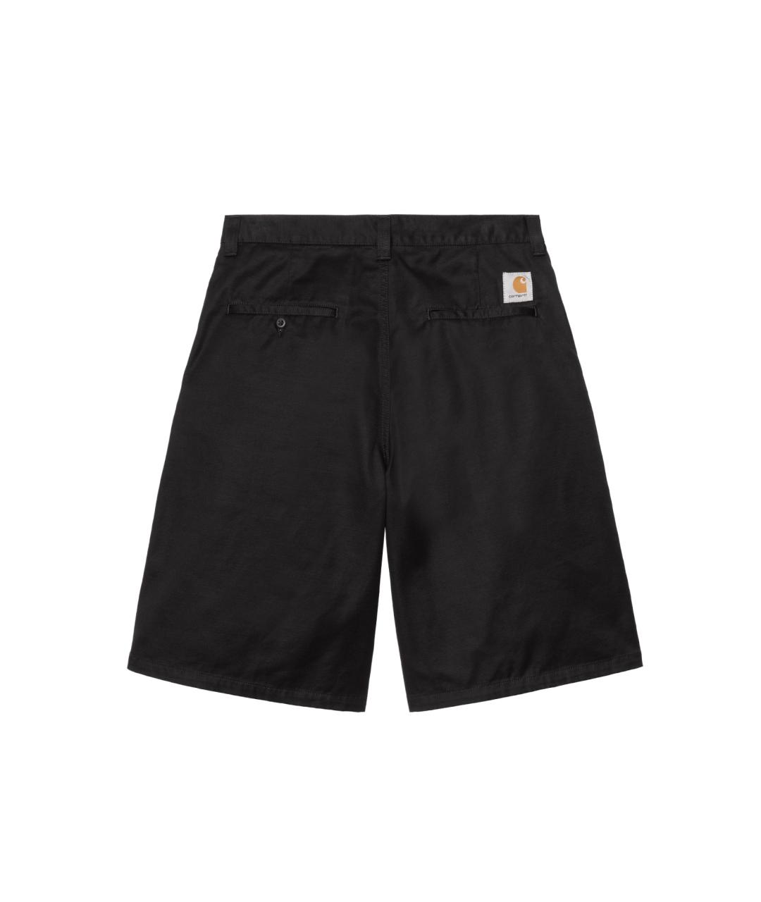 CARHARTT WIP Черные хлопковые шорты, фото 2