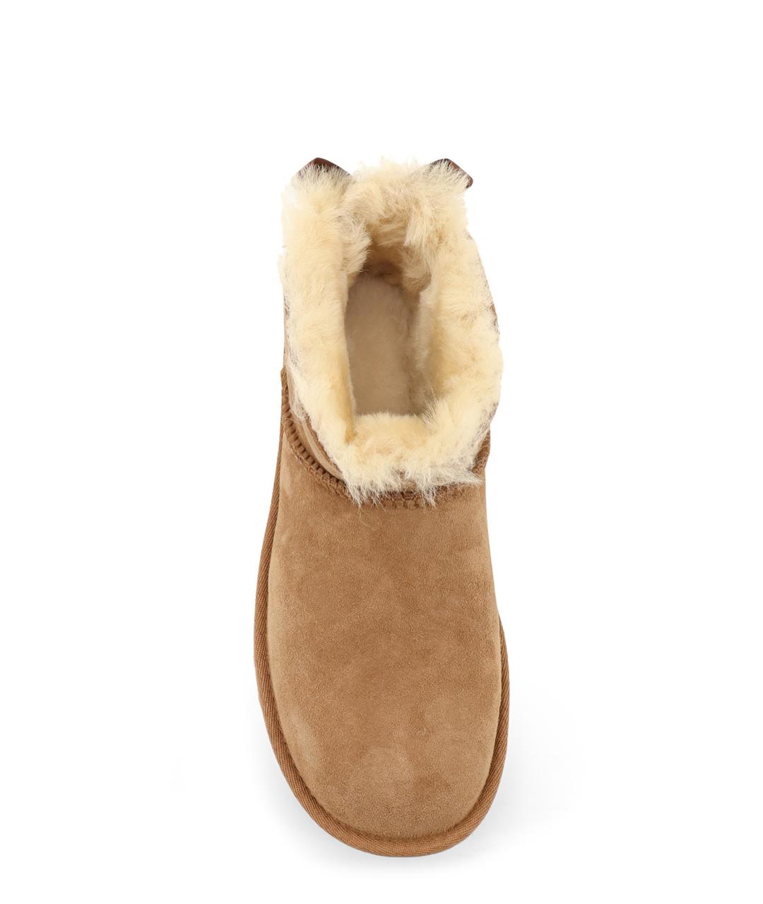 UGG Коричневые замшевые сапоги, фото 5