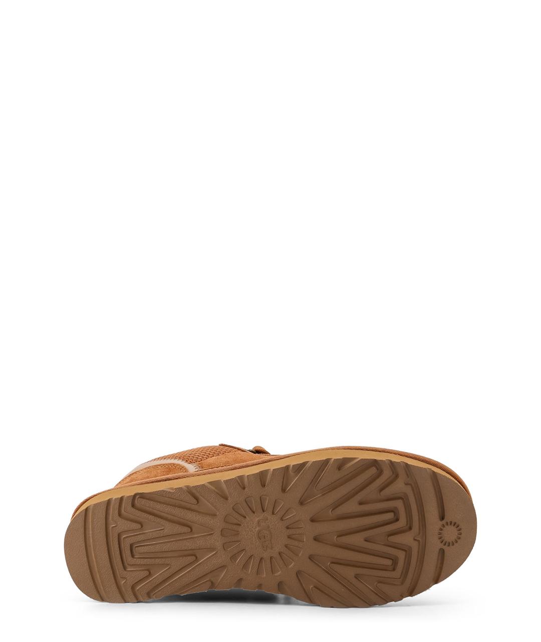 UGG Коричневые замшевые кроссовки, фото 4