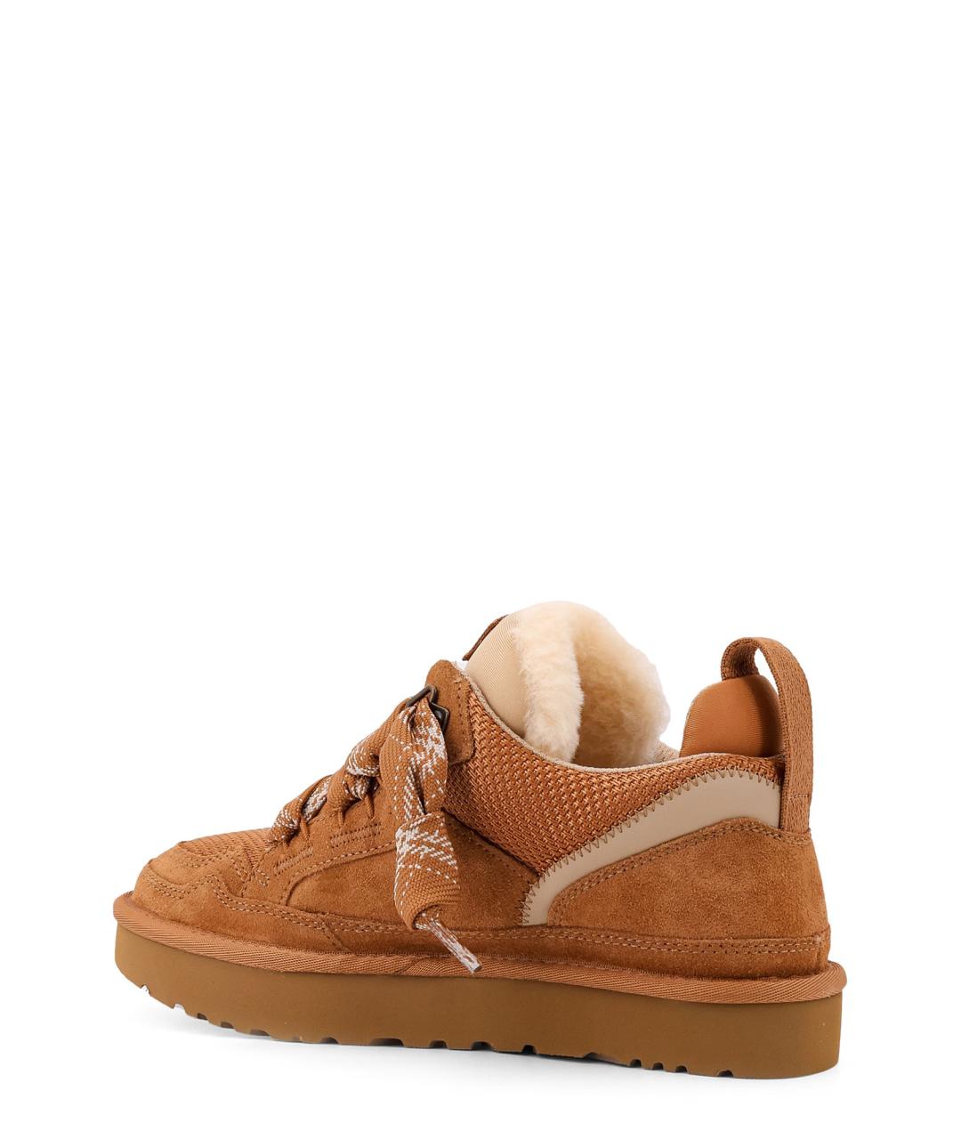 UGG Коричневые замшевые кроссовки, фото 3