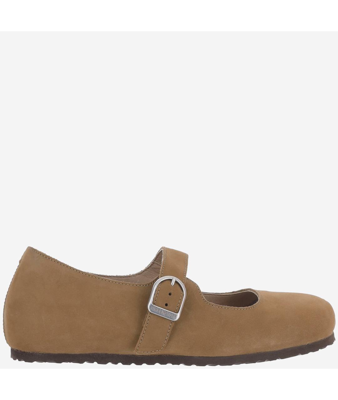 BIRKENSTOCK Коричневые замшевые балетки, фото 6