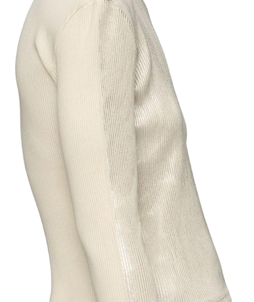 MAISON MARGIELA Бежевый хлопковый джемпер / свитер, фото 4