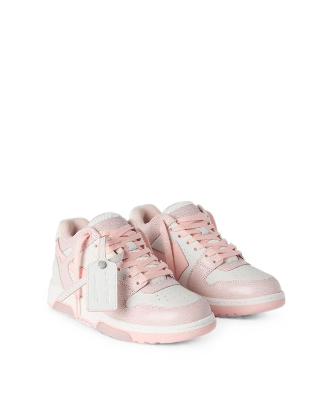 OFF-WHITE Мульти кожаные кроссовки, фото 2