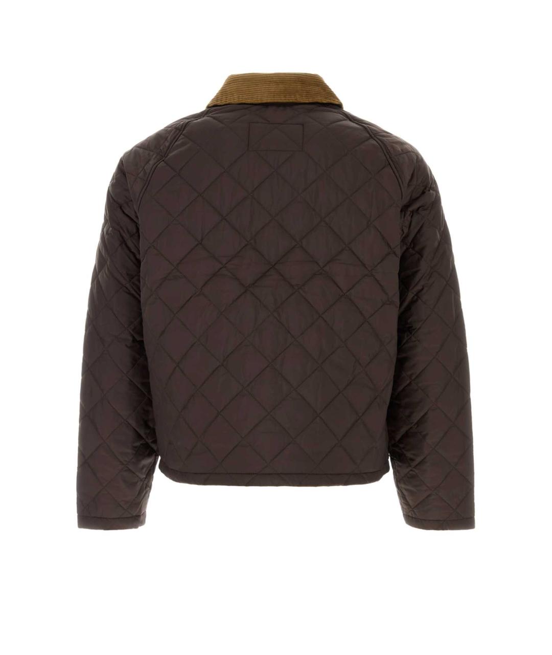 BARBOUR Коричневая нейлоновая куртка, фото 2