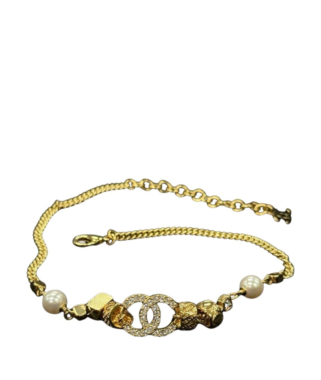 CHANEL Золотой чокер из розового золота, фото 1