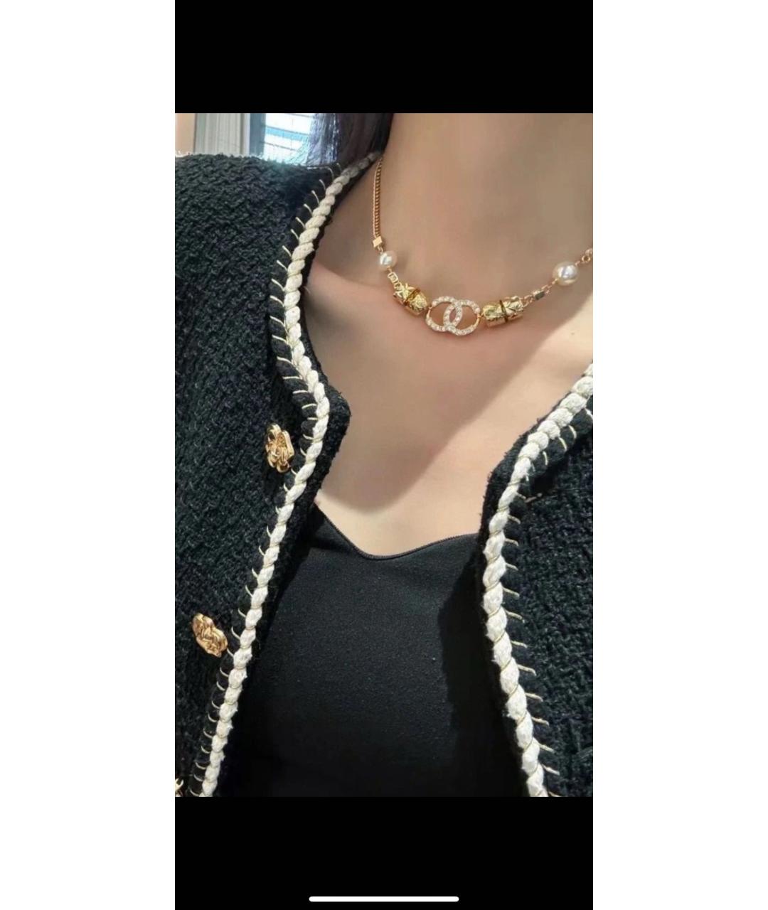 CHANEL Золотой чокер из розового золота, фото 6