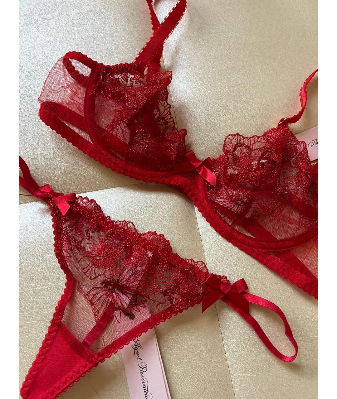AGENT PROVOCATEUR Красный комплекты, фото 3