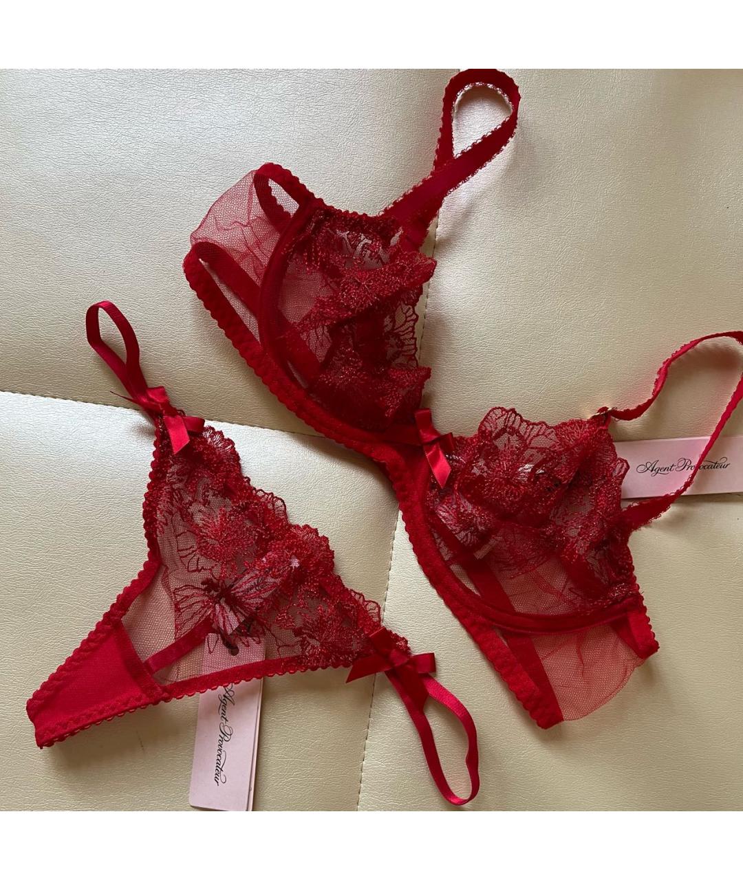 AGENT PROVOCATEUR Красный комплекты, фото 4