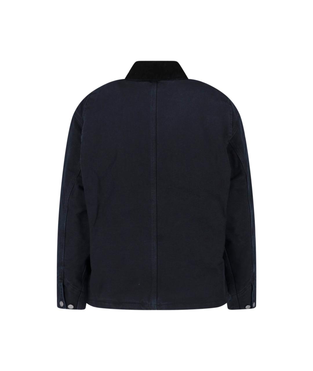 CARHARTT WIP Черная хлопковая куртка, фото 2