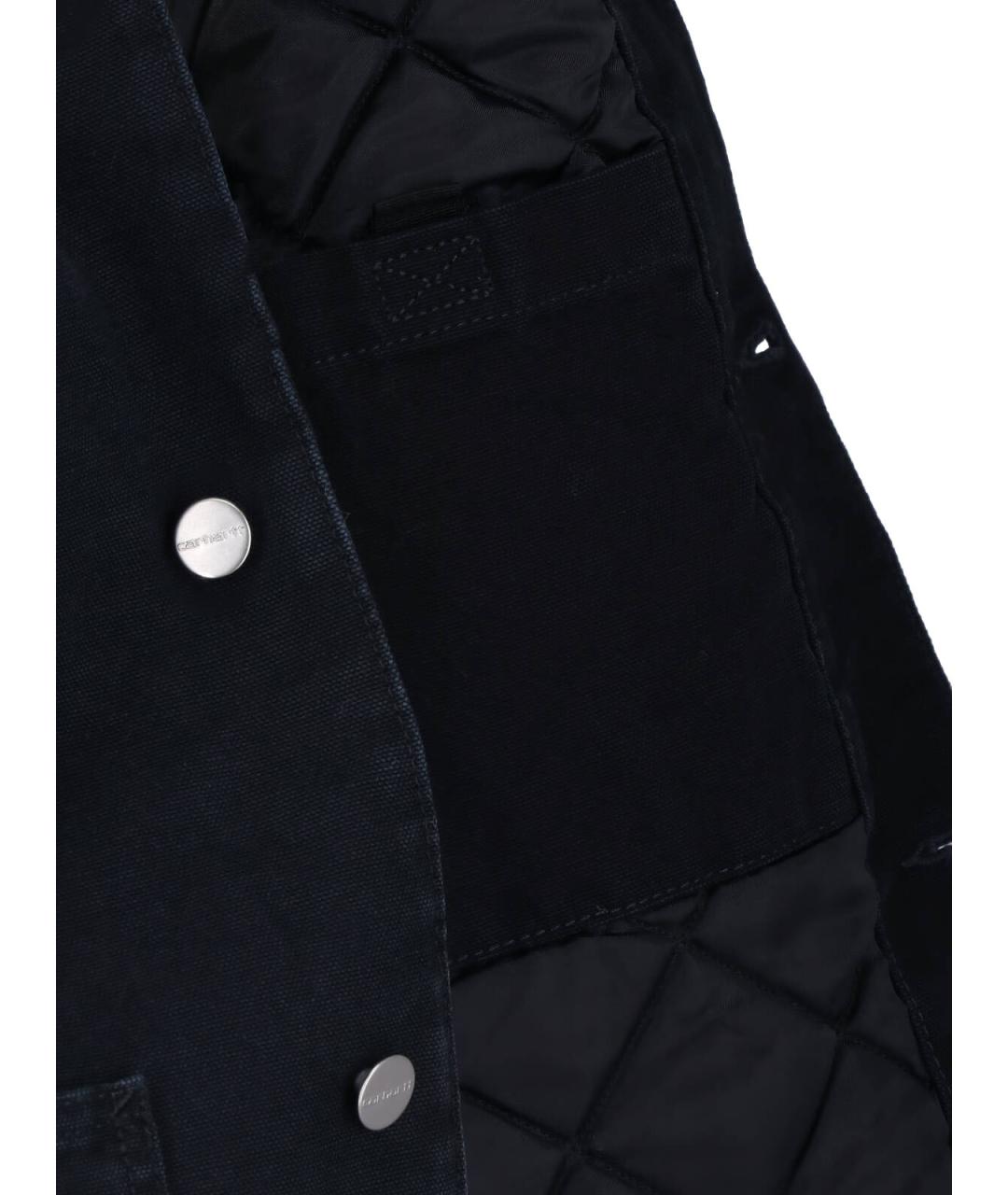 CARHARTT WIP Черная хлопковая куртка, фото 3