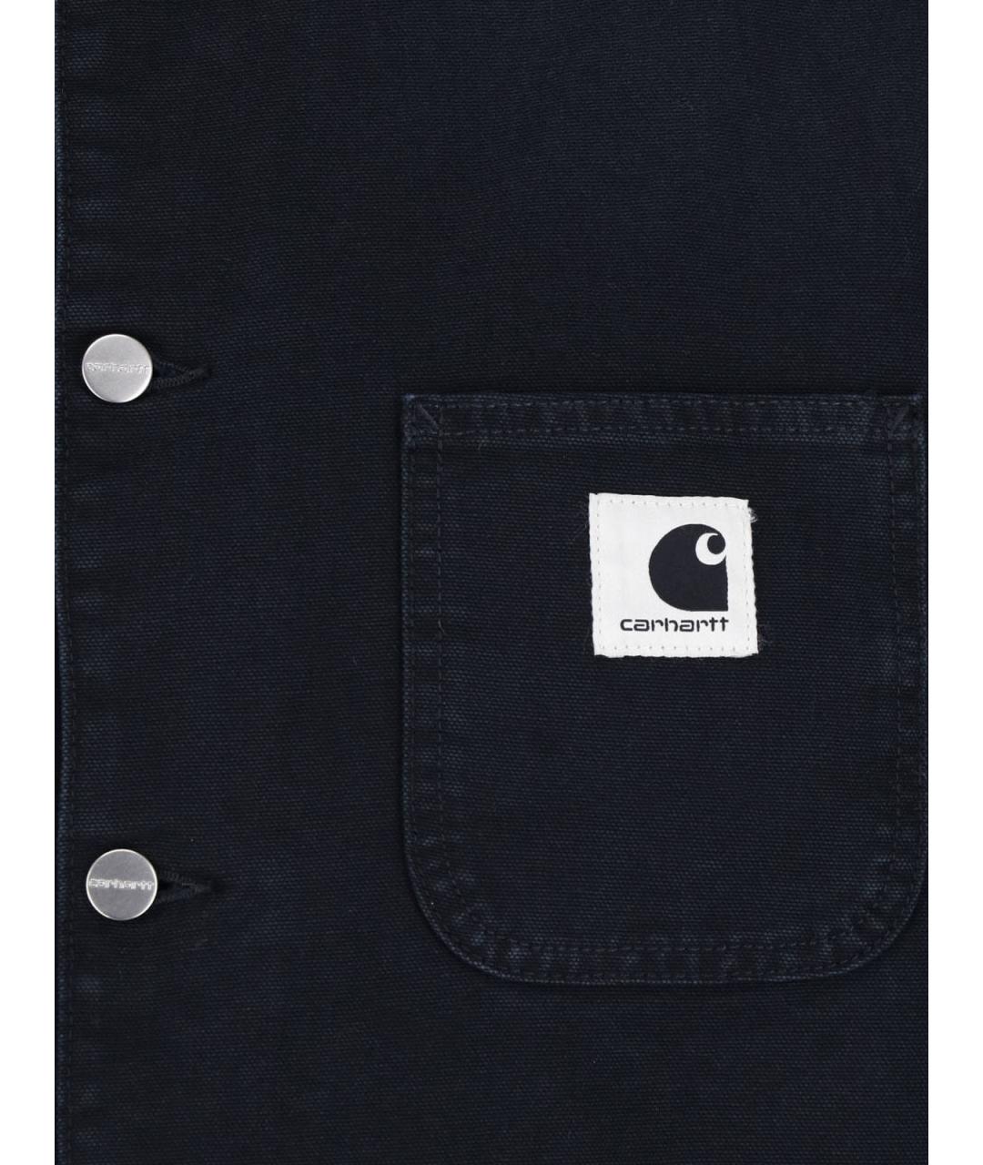 CARHARTT WIP Черная хлопковая куртка, фото 4